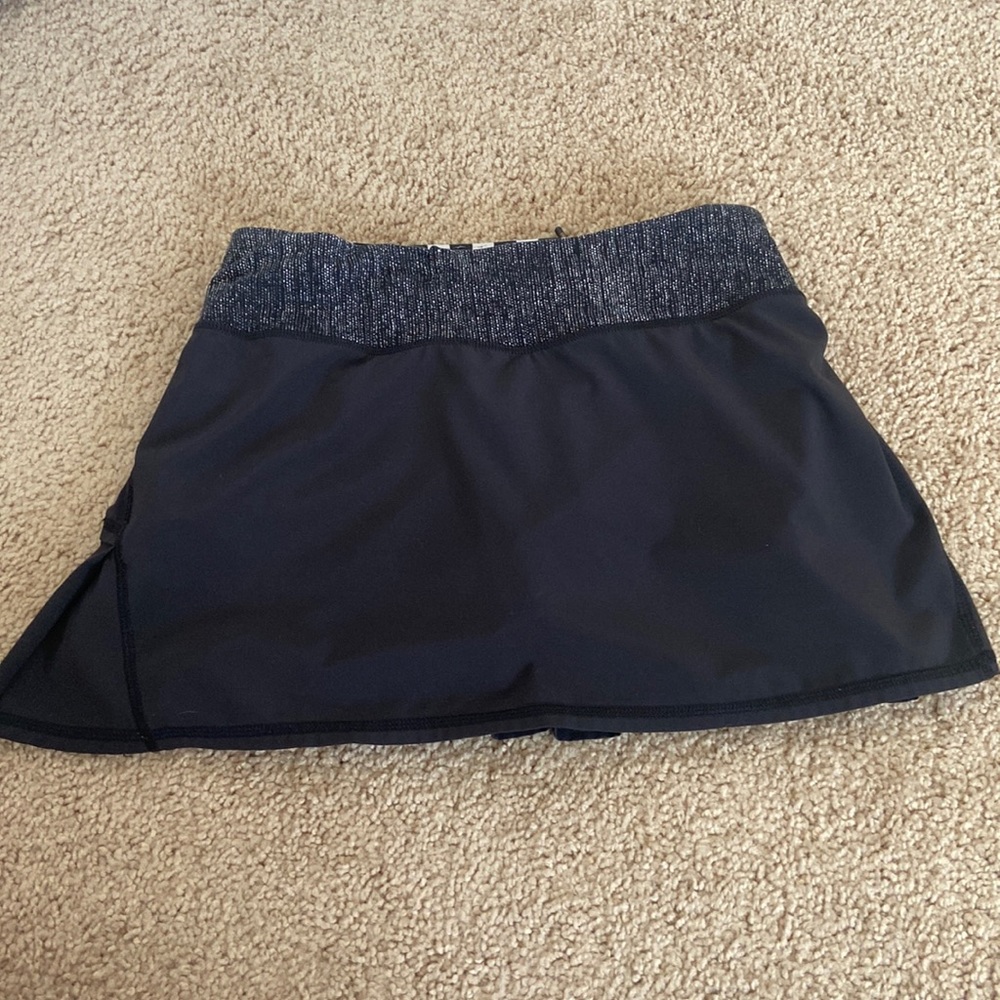 Lululemon skirt with biker shorts